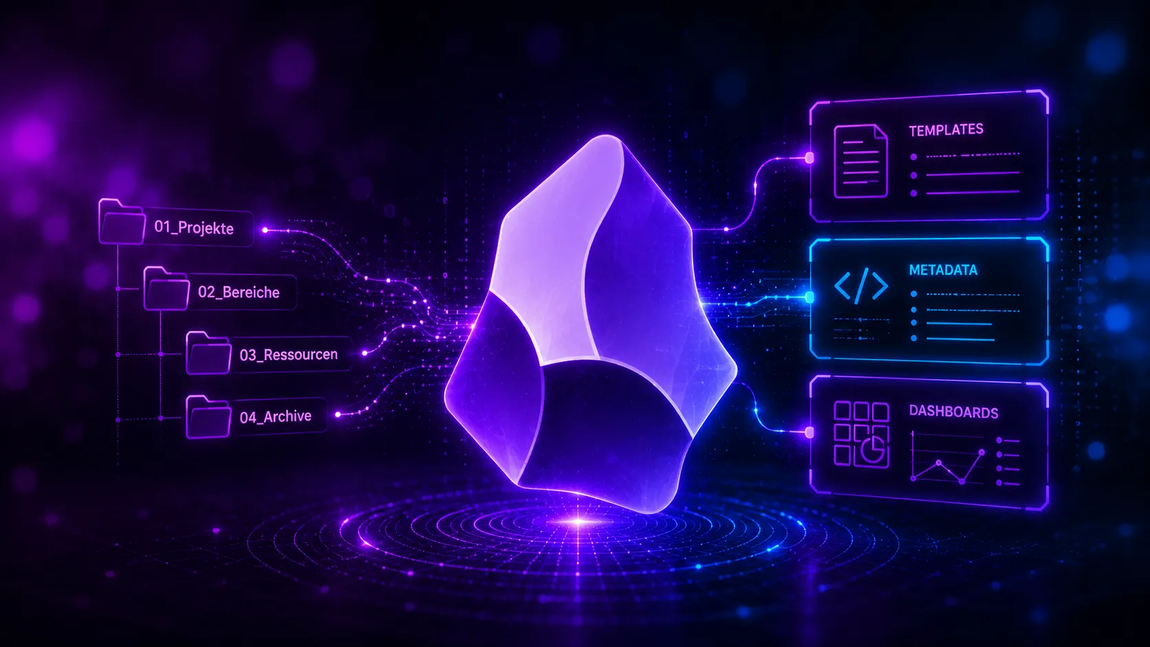 Obsidian-Vault organisieren: Frontmatter, Templates und Dataview