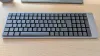 Lofree Flow 2, schwarze Tastatur auf Schreibtisch