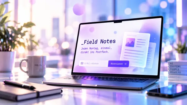Field Notes – der KI-Newsletter mit Versionsnummern statt Visionen